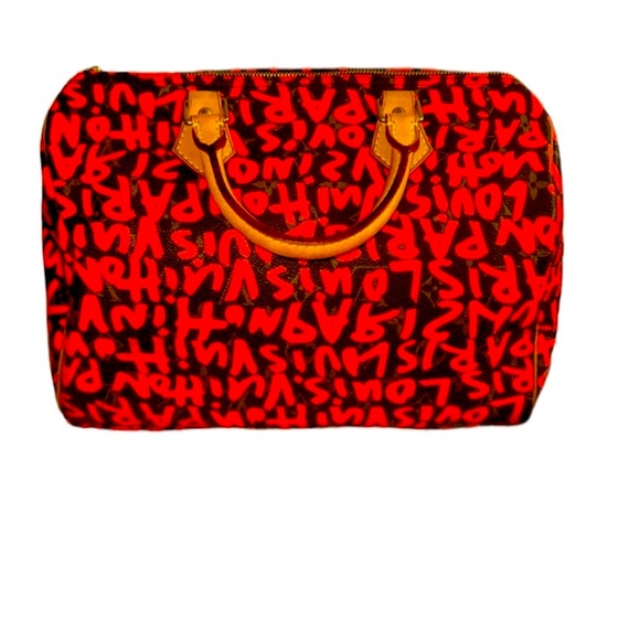 ✨Limited Edition Louis Vuitton Stephen Sprouse Graffiti Speedy 30 - Picture 3 of 14